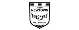 The logo for Newtown Soccer Club, in collaboration with Arbortec Tree Service.
